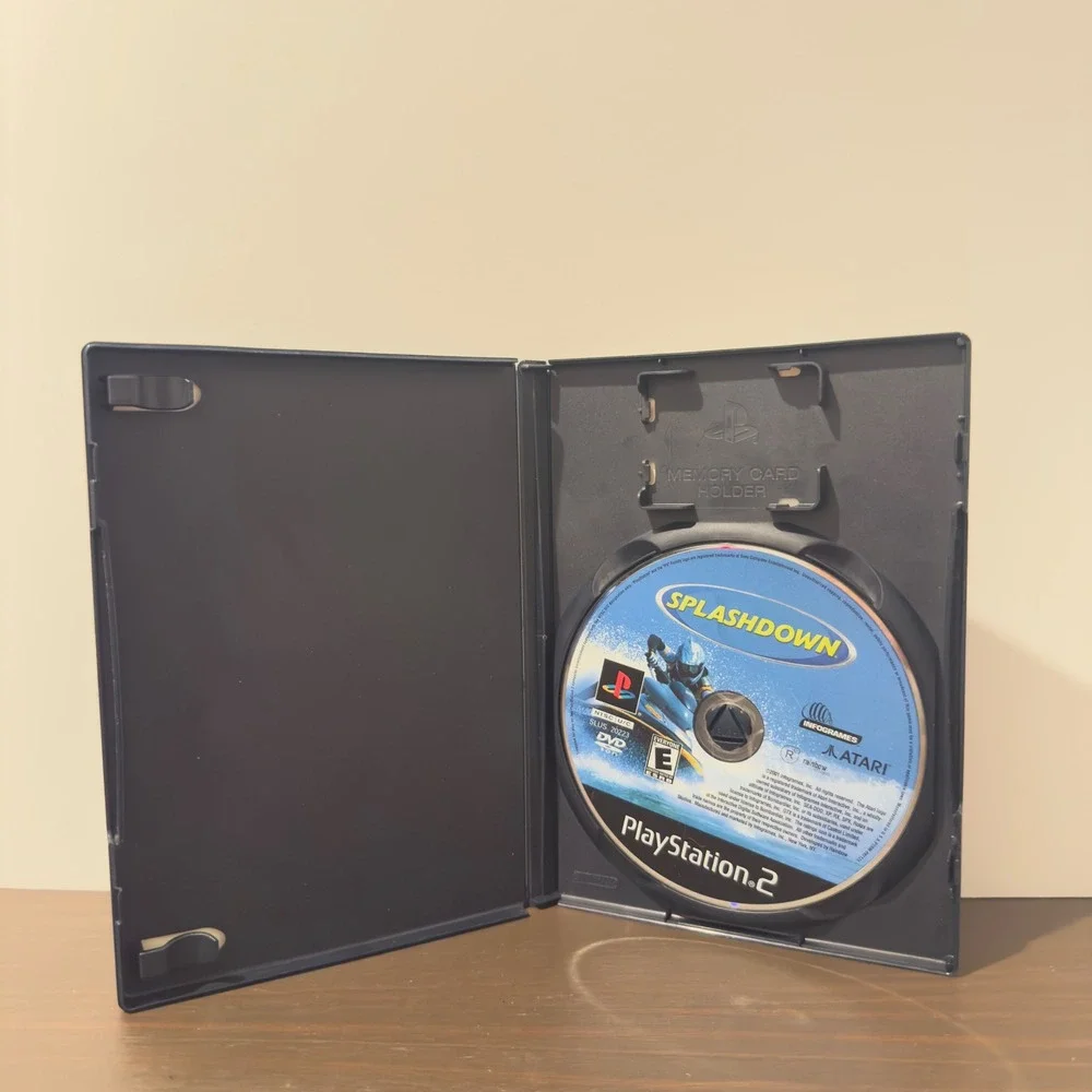 Splashdown PlayStation 2 PS2 Atari Sea-Doo Jet Ski Racing Game SLUS-20223 NTSC